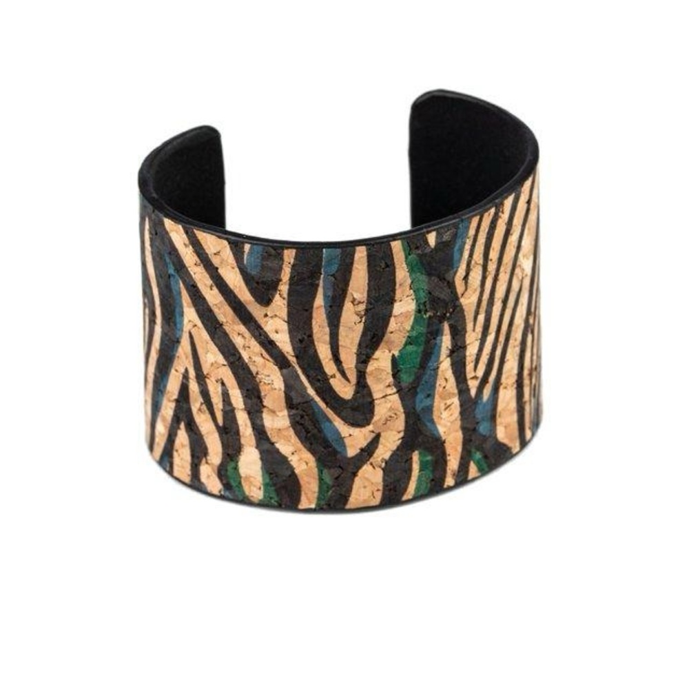 Stylish Zebra Print Cuff Bracelet